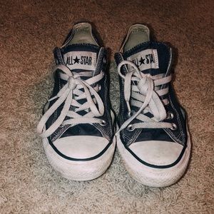 Light Navy Classic Converse